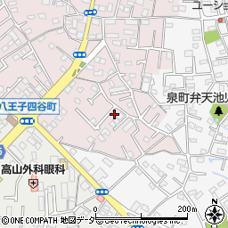 東京都八王子市四谷町830周辺の地図