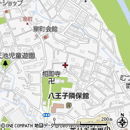 東京都八王子市泉町1154周辺の地図