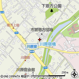 東京都八王子市下恩方町1806周辺の地図