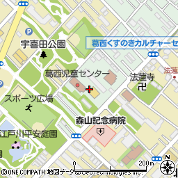 東京都江戸川区宇喜田町182周辺の地図