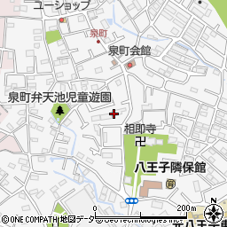 東京都八王子市泉町1320周辺の地図