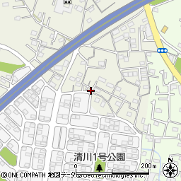 東京都八王子市楢原町240周辺の地図