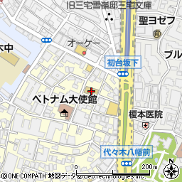 渋谷区立元代々木保育園周辺の地図