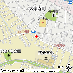 東京都八王子市弐分方町448-1周辺の地図