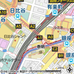 TCB東京中央美容外科　銀座有楽町院周辺の地図