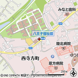 東京都八王子市西寺方町75周辺の地図