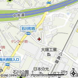 東京都八王子市石川町2443周辺の地図