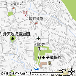 東京都八王子市泉町1324周辺の地図