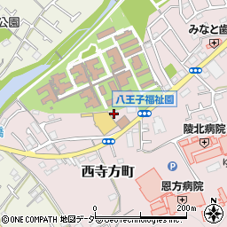 東京都八王子市西寺方町69周辺の地図