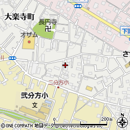 東京都八王子市大楽寺町309周辺の地図