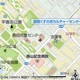 東京都江戸川区宇喜田町189周辺の地図