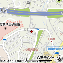 東京都八王子市石川町1040周辺の地図
