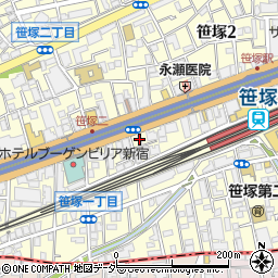 笹塚薬局周辺の地図