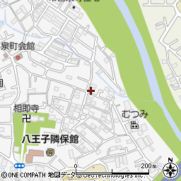 東京都八王子市泉町1467-1周辺の地図