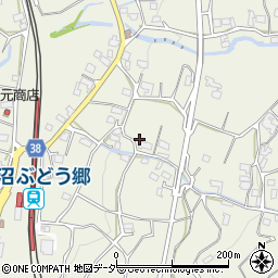 山梨県甲州市勝沼町菱山2357周辺の地図