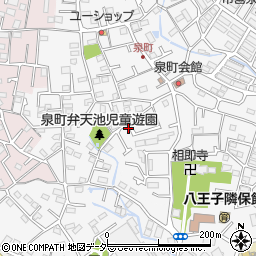 東京都八王子市泉町1181周辺の地図
