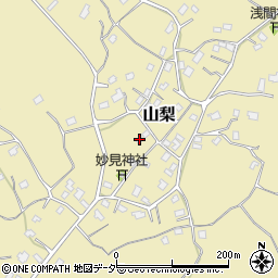 千葉県四街道市山梨832-2周辺の地図