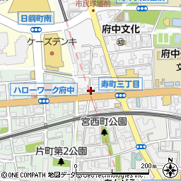 Ｐａｒｋｉｎｇ　ｉｎ　府中寿町第２駐車場周辺の地図