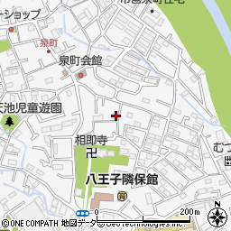 東京都八王子市泉町1327周辺の地図
