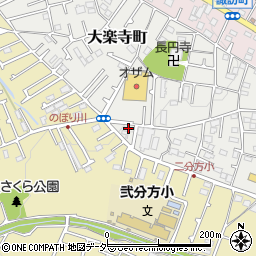 東京都八王子市大楽寺町299周辺の地図