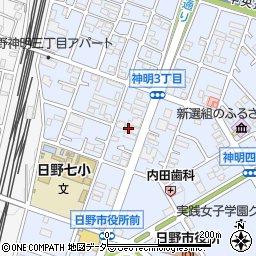 朝日新聞サービスアンカーＡＳＡ日野周辺の地図