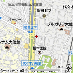 東京都渋谷区代々木5丁目14-15周辺の地図