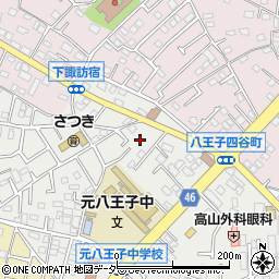 東京都八王子市大楽寺町400周辺の地図