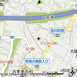 東京都八王子市石川町2043周辺の地図
