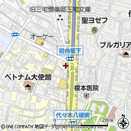東京都渋谷区元代々木町55周辺の地図
