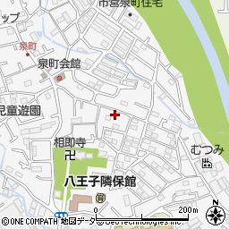 東京都八王子市泉町1335周辺の地図