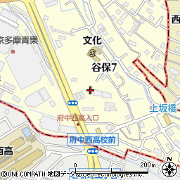 東京都国立市谷保7丁目12-11周辺の地図