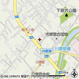 東京都八王子市下恩方町1788周辺の地図