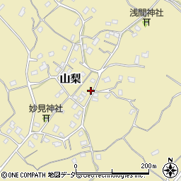 千葉県四街道市山梨961周辺の地図