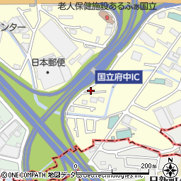 東京都国立市谷保6丁目15-6周辺の地図