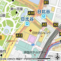 東京都千代田区有楽町1丁目1周辺の地図