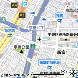 かさねや　銀座店周辺の地図