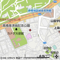 東京都港区赤坂7丁目2-10周辺の地図