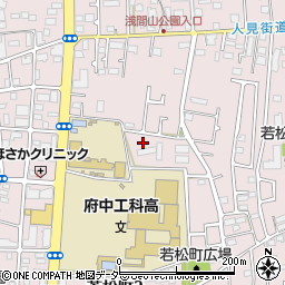 第二清和荘周辺の地図