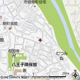 東京都八王子市泉町1463-6周辺の地図