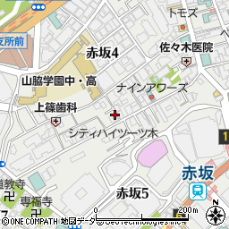 株式会社ゴールデンミユージツクプロモーシヨン周辺の地図