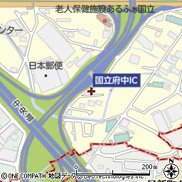 東京都国立市谷保6丁目15-4周辺の地図