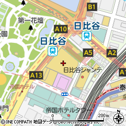 鈴波 東京ミッドタウン日比谷店周辺の地図
