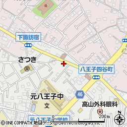 東京都八王子市大楽寺町401周辺の地図