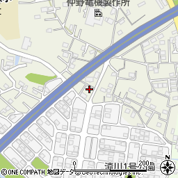 東京都八王子市楢原町253周辺の地図