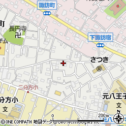 東京都八王子市大楽寺町331周辺の地図