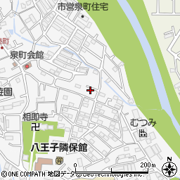 東京都八王子市泉町1461周辺の地図
