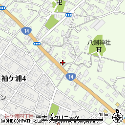 ドミノ・ピザ　習志野鷺沼店周辺の地図