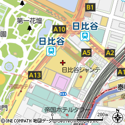 ボストン オイスター&クラブ 東京ミッドタウン日比谷周辺の地図