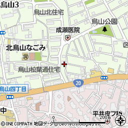 東京都世田谷区北烏山1丁目13-18周辺の地図