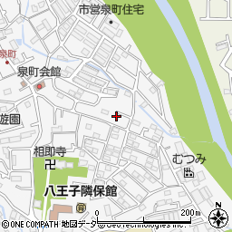 東京都八王子市泉町1459周辺の地図